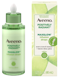 Aveeno Positively Radiant MaxGlow Moisturizer with Sunscreen