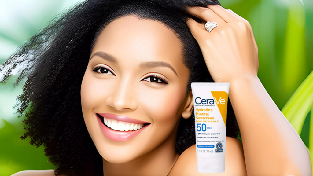 CeraVe Mineral Sunscreen SPF 50 - Advanced Protection and Hydration