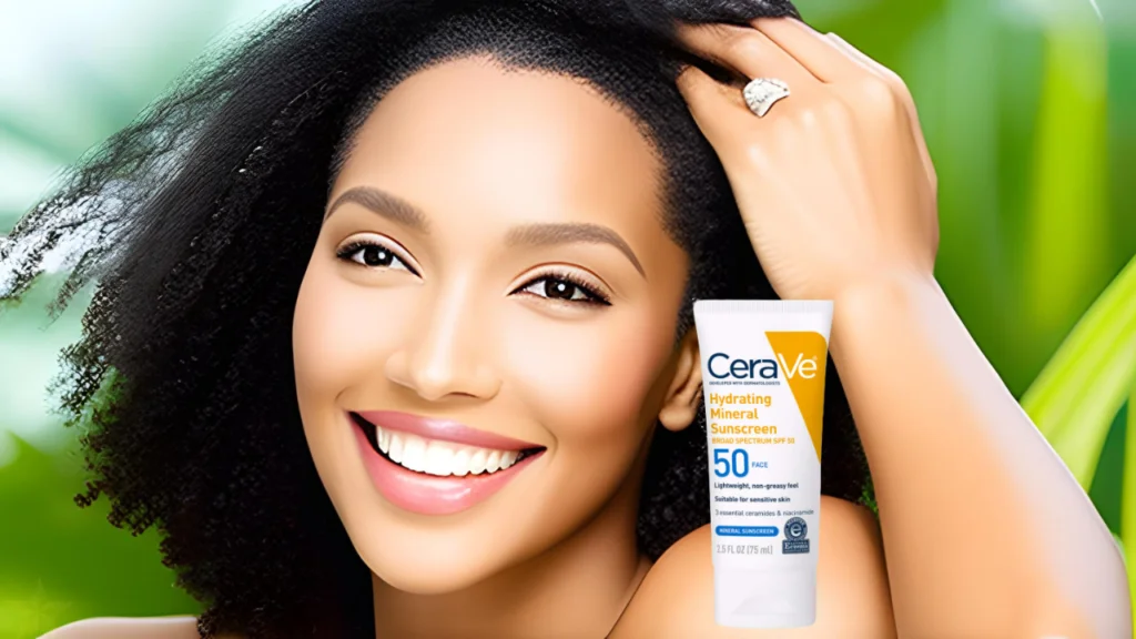 CeraVe Mineral Sunscreen SPF 50 - Advanced Protection and Hydration