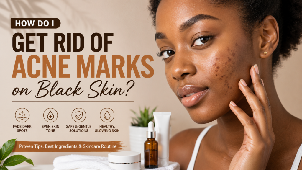 How Do I Get Rid of Acne Marks on Black Skin