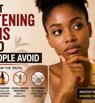 What Brightening Creams Should Black People Avoid