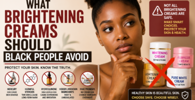 What Brightening Creams Should Black People Avoid