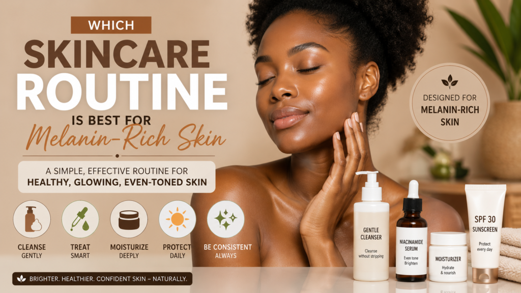 Which Skincare Routine Is Best for Melanin-Rich Skin